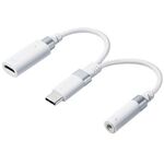 音声変換ケーブル／ＵＳＢ－Ｃ　ｔｏ　３．５ｍｍステレオミニ／ホワイト　ＭＰＡ－Ｃ３５ＣＳＤＰＤＷＨ　■お取り寄せ品