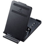 折り畳みスマートフォン・タブレットスタンド（ブラック）　ＰＤＡ－ＳＴＮ３３ＢＫ　■お取り寄せ品