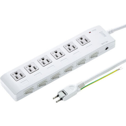 省エネタップ（３Ｐ・６個口・２ｍ）　ＴＡＰ－Ｓ２８　■お取り寄せ品