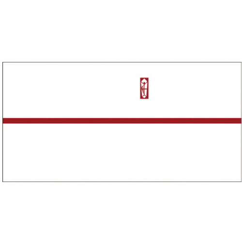 のし紙　豆判７号　赤棒　京　【お取り寄せ品】８営業日以内届