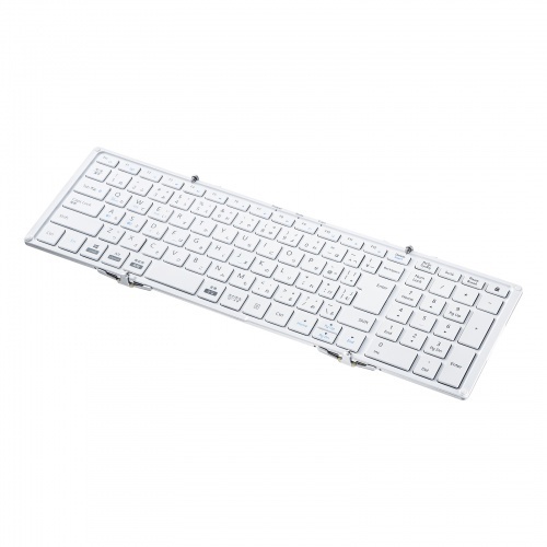 Ｂｌｕｅｔｏｏｔｈ折りたたみフルキーボード（ホワイト）　ＳＫＢ－ＢＴ３５Ｗ　■お取り寄せ品