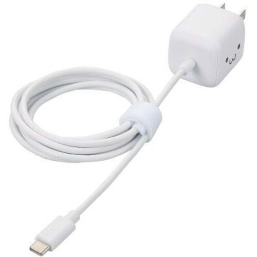 ＡＣ充電器／ＵＳＢ－Ｃケーブル一体／１．５ｍ／しろちゃん　ＭＰＡ－ＡＣＣＰ７４２０ＷＦ　■お取り寄せ品
