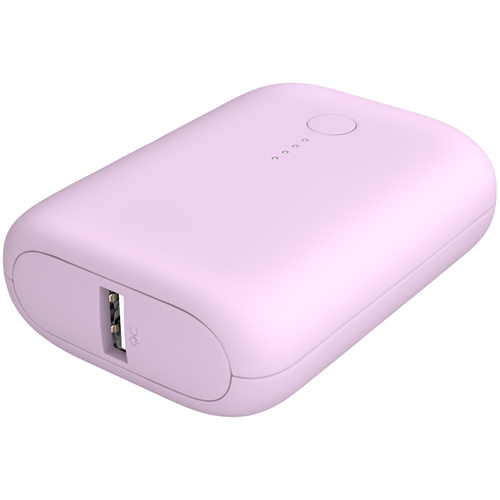 ＭＯＴＴＥＲＵ　モバイルバッテリー　１００００ｍＡｈ　ペールアイリス　ＭＯＴ－ＭＢ１０００１－ＰＵ　■お取り寄せ品