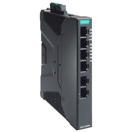 産業用　６ポート　フルギガビット　スマートイーサネットスイッチ　（ワイド温度モデル）　■お取り寄せ品