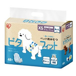 ペット用おむつピタフィットＸＳ４８枚　男の子用