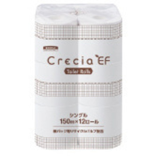 クレシアＥＦトイレット１５０ｍシングル１２ロール