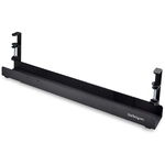 ケーブル配線トレー／クランプ式／ブラック　ＣＡＬＢ－ＤＥＳＫ－ＣＡＢＬＥ－ＴＲＡＹ　■お取り寄せ品