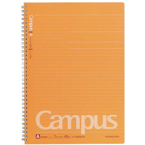 キャンパスツインリングＡ４（ドット罫）Ａ罫　４０枚