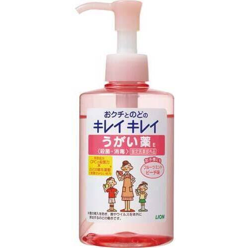 キレイキレイうがい薬　ピーチ　２００ｍｌ×５