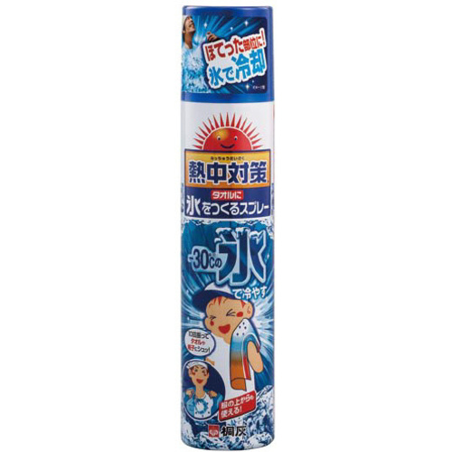 熱中対策　タオルに氷をつくるスプレー　２３０ｍｌ