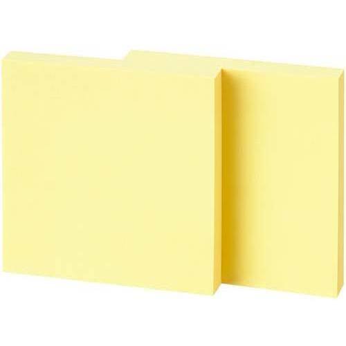 ふせん＜Ｋ２＞　７５×７５　イエロー　１０冊入