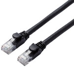 ＬＡＮケーブル／ＣＡＴ６Ａ／スタンダード／１ｍ／ブラック　■お取り寄せ品