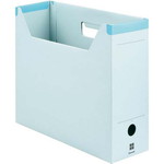 背補強ファイルボックス　Ａ４横　ブルー　５個