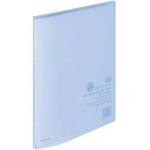 クリヤーブックキャリーオール固定Ａ４ワイド２０Ｐ青
