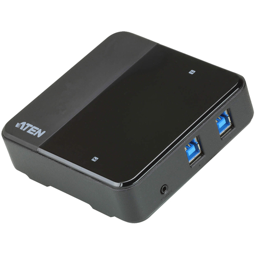 ４ポートＵＳＢ３．１　Ｇｅｎ１デバイス共有器（２入力）　ＵＳ３３２４　■お取り寄せ品