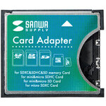 ＳＤＸＣ用ＣＦ変換アダプタ　ＡＤＲ－ＳＤＣＦ１Ｎ　■お取り寄せ品