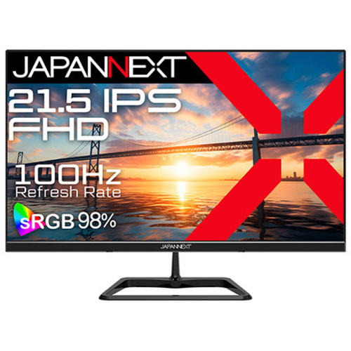 液晶ディスプレイ　２１．５型／１９２０×１０８０／ＨＤＭＩ×１／ブラック／スピーカー有／２年保証　■２営業日内届