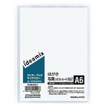 クリヤーブック固定式サイドスローＡ６　１０ＰＸ３