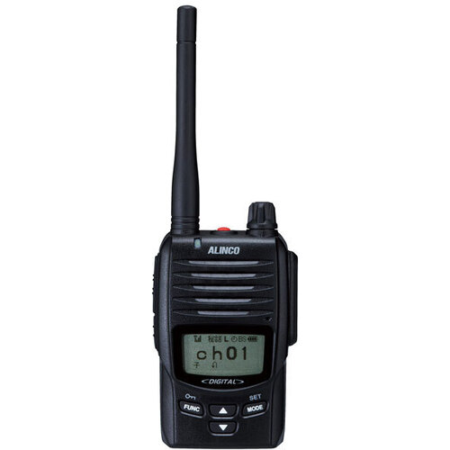 デジタル登録局ＲＡＬＣＷＩ方式　ハンディトランシーバー　５Ｗ　大容量バッテリー　■お取り寄せ品