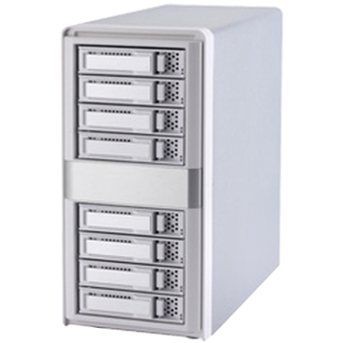 ＨＤＤ８台搭載可能ＳＡＳ接続外付ＪＢＯＤケース　ＡＲＣ－４０３８　■お取り寄せ品