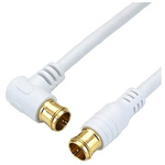 極細アンテナケーブル　７．０ｍ　白　【お取り寄せ品】１５営業日以内届