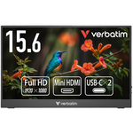 ポータブルモニター　１５．６型／アルミ筐体　スタンドカバー付　ＰＭＭ１５ＮＶ２　■お取り寄せ品