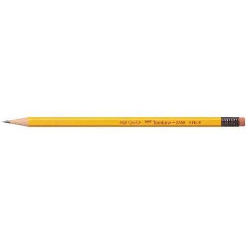 鉛筆　ゴムつき２５５８ＨＢ　１２本入