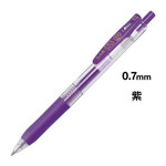 サラサクリップ　０．７ｍｍ　紫　５本