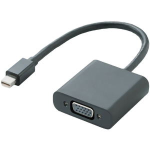 Ｍｉｎｉ　ＤｉｓｐｌａｙＰｏｒｔ－ＶＧＡ変換アダプタ／ブラック　■２営業日内届