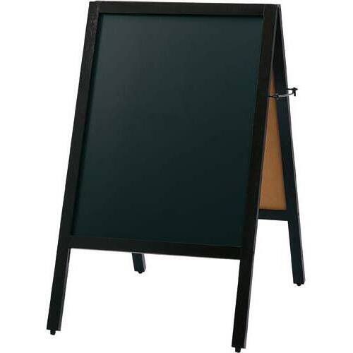 文字が見やすいＡ型両面黒板（マグ対応）Ｈ８６０