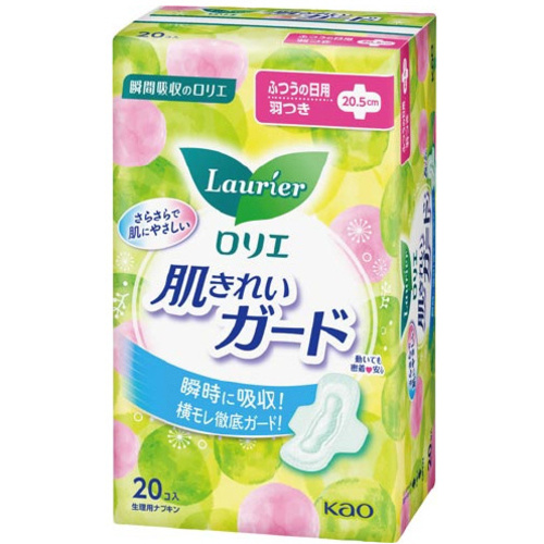 ロリエ肌キレイガード　羽つき　２０個