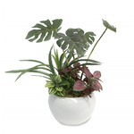 人工観葉植物モンステラ寄植えＳサイズ