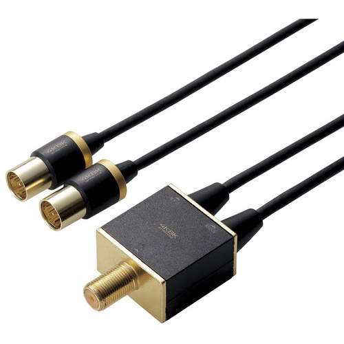 アンテナ分波器／４Ｋ８Ｋ対応／ブラック　ＤＨ－ＡＴＳ４８Ｋ０５ＢＫ　■お取り寄せ品