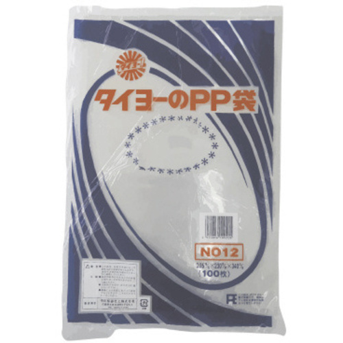 タイヨーのＰＰ袋　０．０５ｍｍ　Ｎｏ．１２