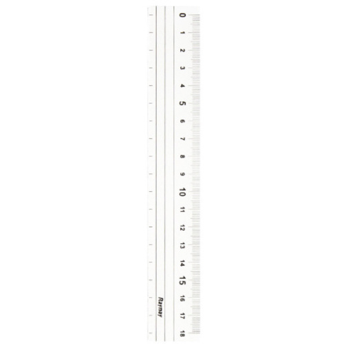カッティング定規１８ｃｍ　５本