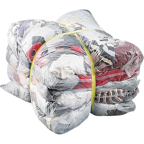 エコノミーウエス（油専用ウエス）　雑色　１セット（２ｋｇ&times;５袋入）　Ｗ０２７２