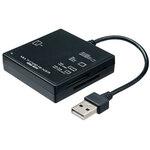 ＵＳＢ２．０　カードリーダー（ブラック）　ＡＤＲ－ＭＬ２３ＢＫＮ　■お取り寄せ品