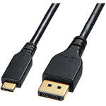 ＴｙｐｅＣ－ＤｉｓｐｌａｙＰｏｒｔ変換ケーブル（双方向）（ブラック・３ｍ）　ＫＣ－ＡＬＣＤＰＲ３０　■お取り寄せ品