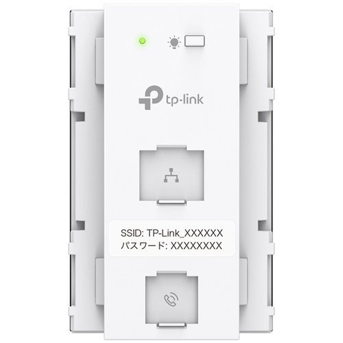 ＡＸ１８００　コンセント埋め込み型　Ｗｉ－Ｆｉ　６アクセスポイント　ＥＡＰ６１５－ＷＥ（ＪＰ）－Ｓ　■２営業日内届