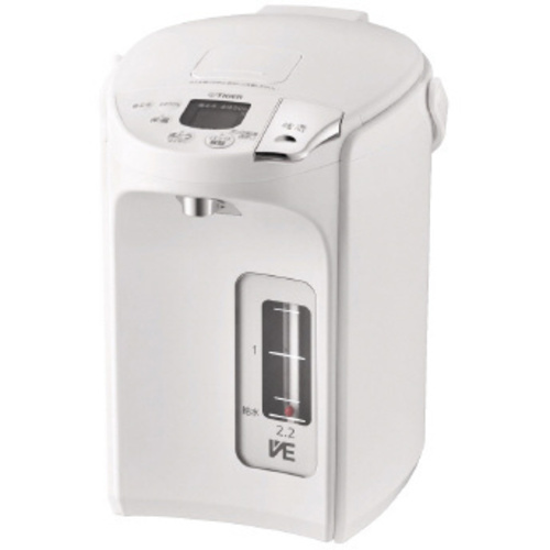 蒸気レスＶＥ電気ポット　アーバンホワイト　２．２Ｌ