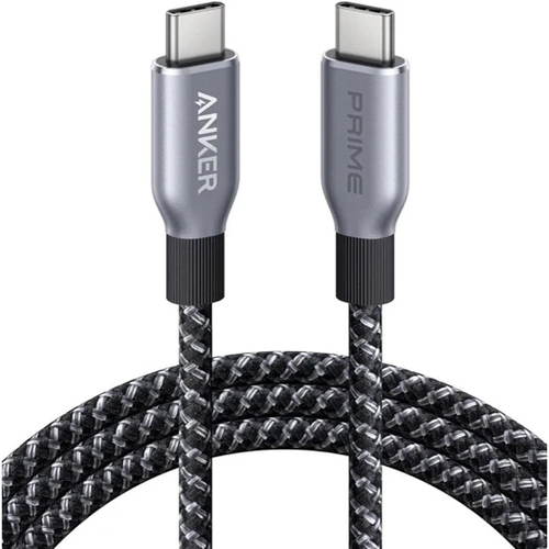 Ａｎｋｅｒ　Ｐｒｉｍｅ　高耐久ナイロン　ＵＳＢ－Ｃ　＆　ＵＳＢ－Ｃ　ケーブル　２４０Ｗ　（１．８ｍ）　■お取り寄せ品