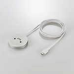 マグネットＱｉ２規格対応ワイヤレス充電器／１５Ｗ／卓上／しろちゃん　Ｗ－ＭＡ０４ＷＦ　■お取り寄せ品