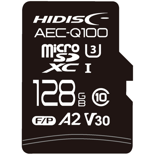 ＨＩＤＩＳＣ　車載用途向けｍｉｃｒｏＳＤＸＣカード　１２８ＧＢ　ＨＤＡＭＭＳＤ１２８ＧＴＬ　■お取り寄せ品