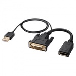 ＤＶＩ－ＤｉｓｐｌａｙＰｏｒｔ変換アダプタ（４Ｋ／３０Ｈｚ）　ＡＤ－ＤＶＤＰ０１　■お取り寄せ品