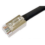 カテゴリ５ｅ　ロボットケーブル　撚り線　ストレート　黒（ケーブル仕様Ｂ）　３０ｍ　■お取り寄せ品