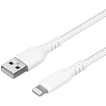 Ｌｉｇｈｔｎｉｎｇケーブル／ＵＳＢ－Ａ／超タフ／１．５ｍ／ホワイト　ＯＷＬ－ＣＢＡ４ＬＡ１５－ＷＨ　■お取り寄せ品