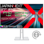 ゲーミングディスプレイ　２７型／３８４０&times;２１６０／ホワイト　ＪＮ－ＩＰＳ２７Ｇ１８３６ＵＦ－ＨＳＰＣ６　■２営業日内届
