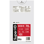 ポリ袋　７０Ｌ　ＧＨ７３　半透明　１０枚&times;６０　【お取り寄せ品】１０営業日以内届