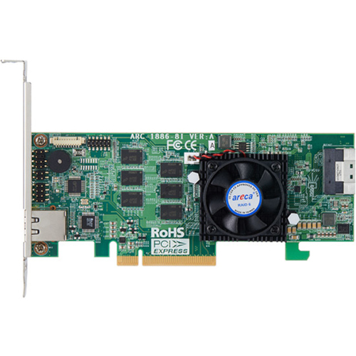 ８ポート内蔵用ＲＡＩＤカード　Ｔｒｉモード対応　ＡＲＣ－１８８６－８Ｉ　■お取り寄せ品