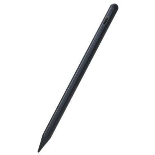 タッチペン／リチウム充電式／汎用／ＵＳＢ－Ｃ充電／ブラック　Ｐ－ＴＰＡＣＳＴ０５ＢＫ　■お取り寄せ品